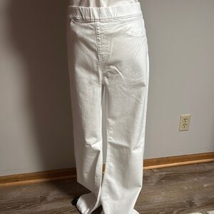 Women's White Flare Jeans